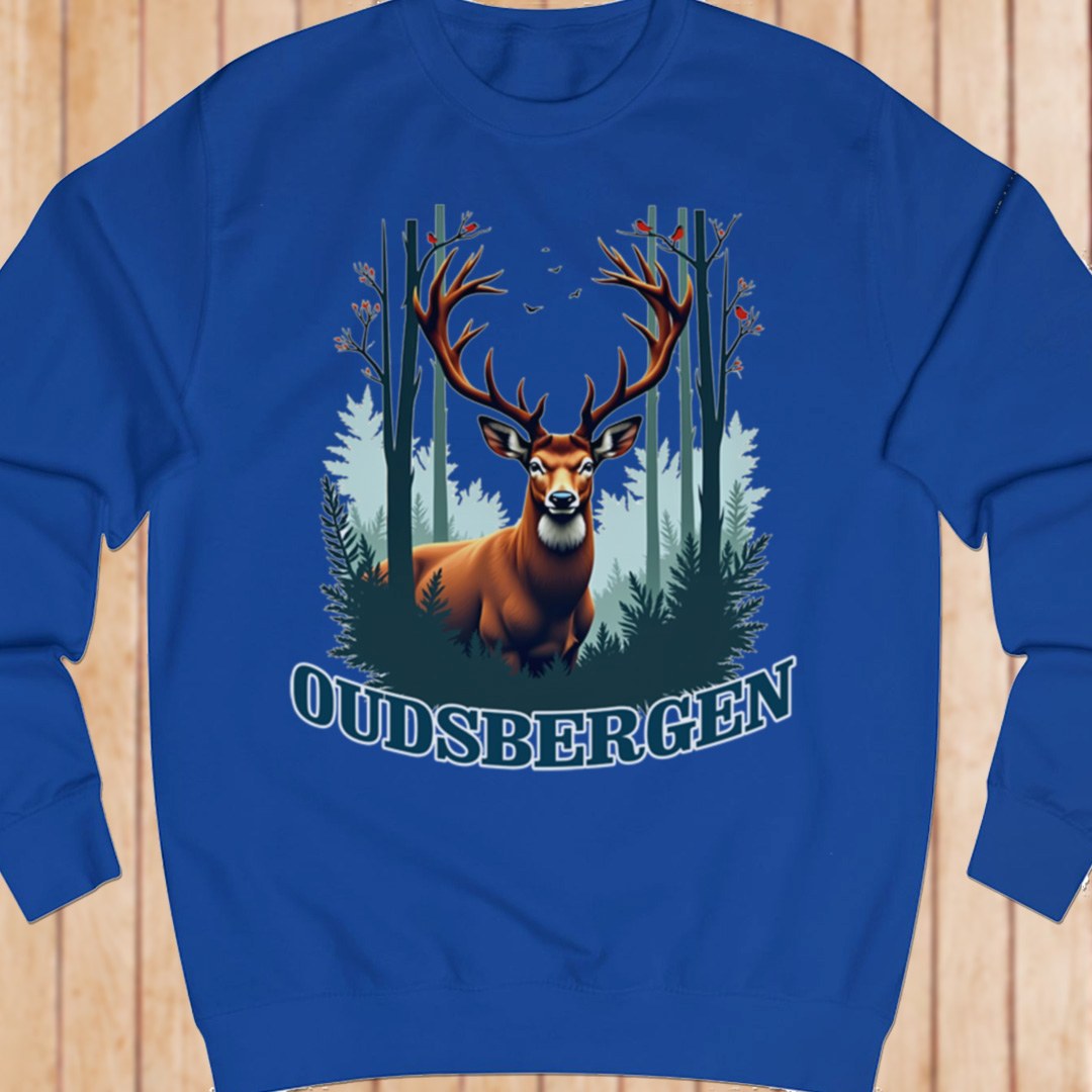 Majestueus hert Oudsbergen sweatshirt