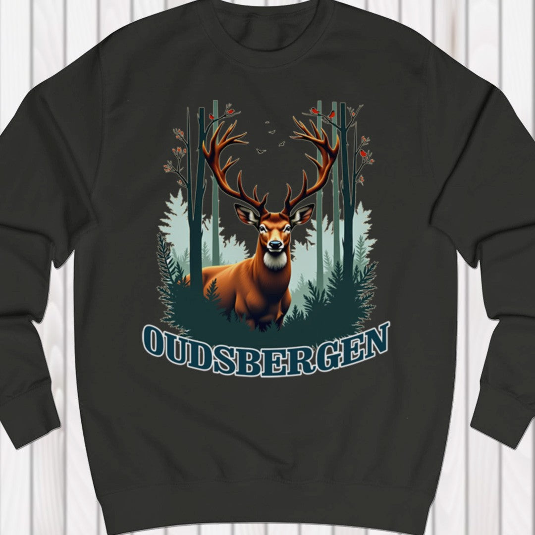 Majestueus hert Oudsbergen sweatshirt