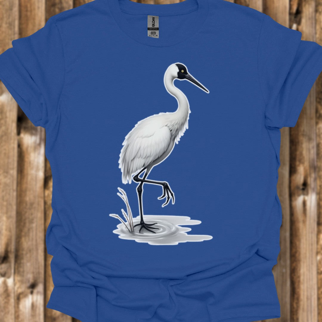 Grue élégante T-shirt tendance