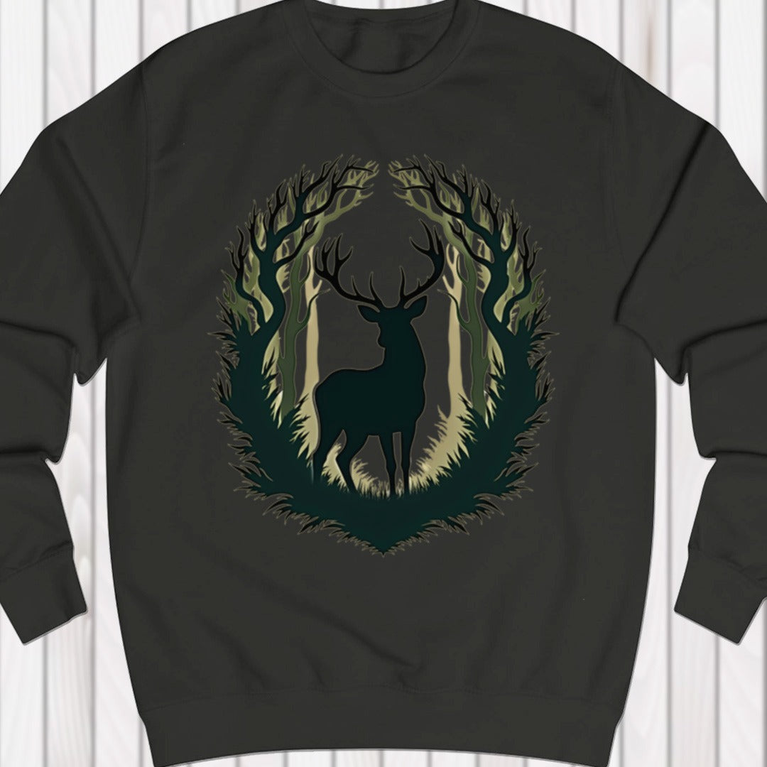 Impressive deer sweatshirt