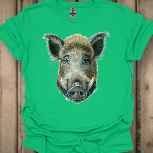 Wild zwijn beer T‑Shirt