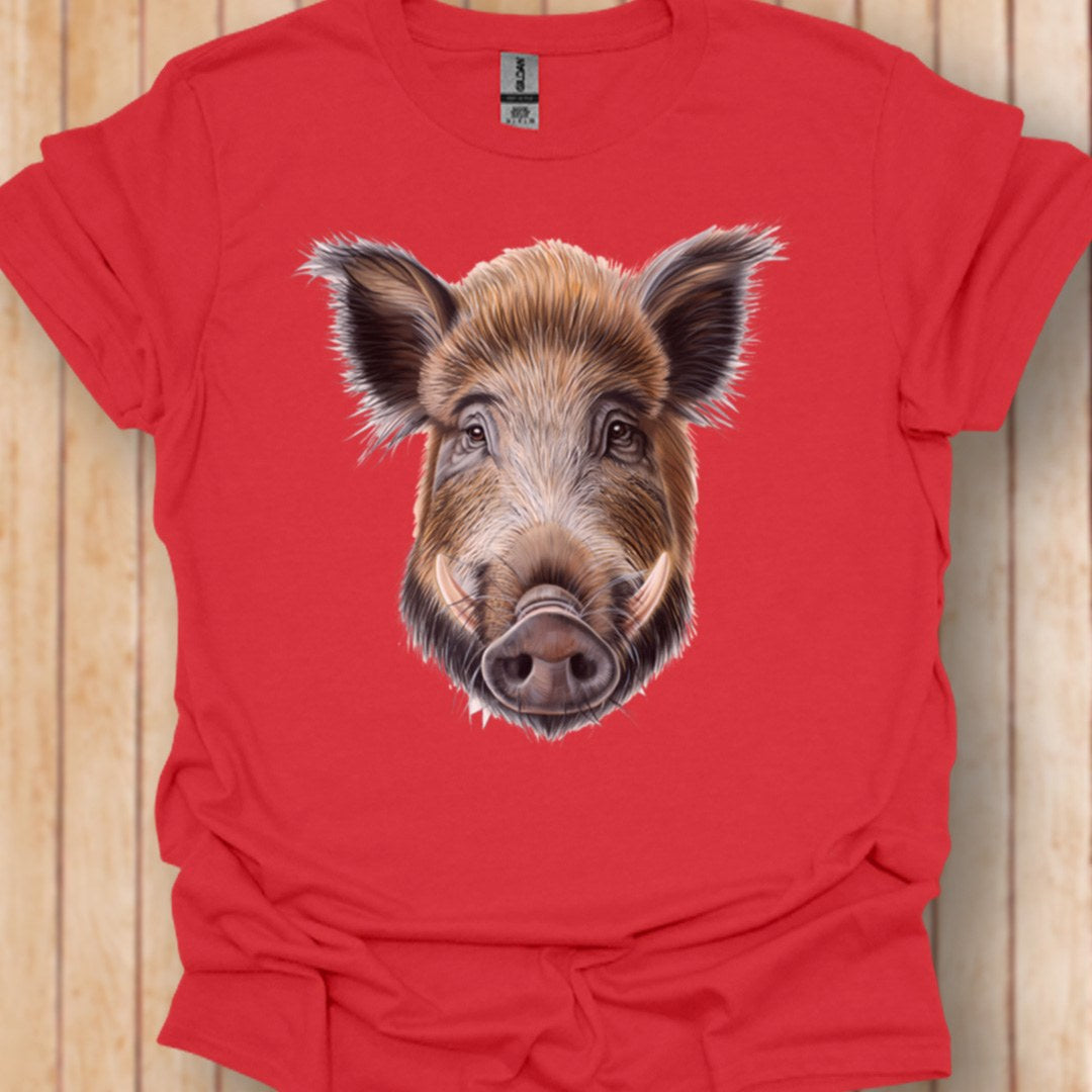 Wild zwijn beer T‑Shirt