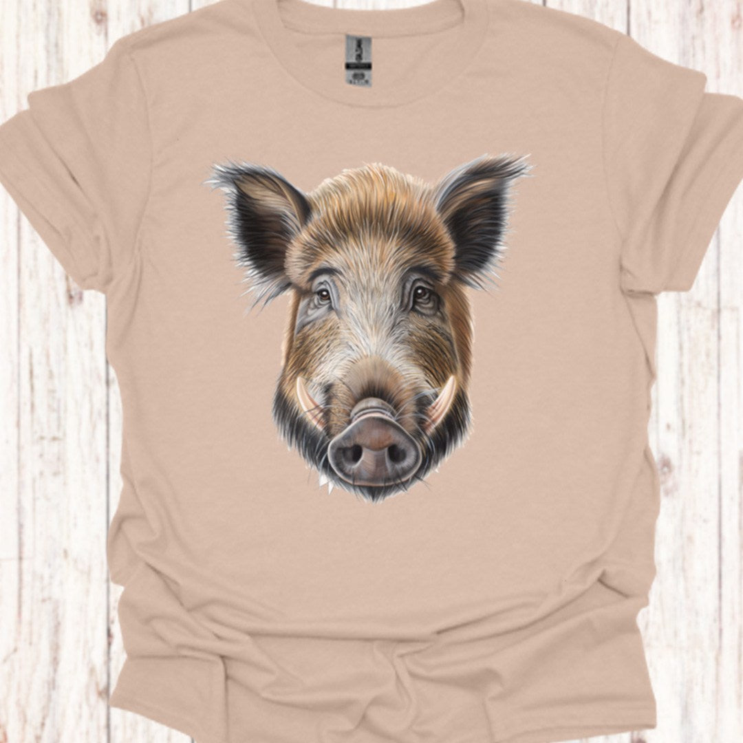 Wild zwijn beer T‑Shirt