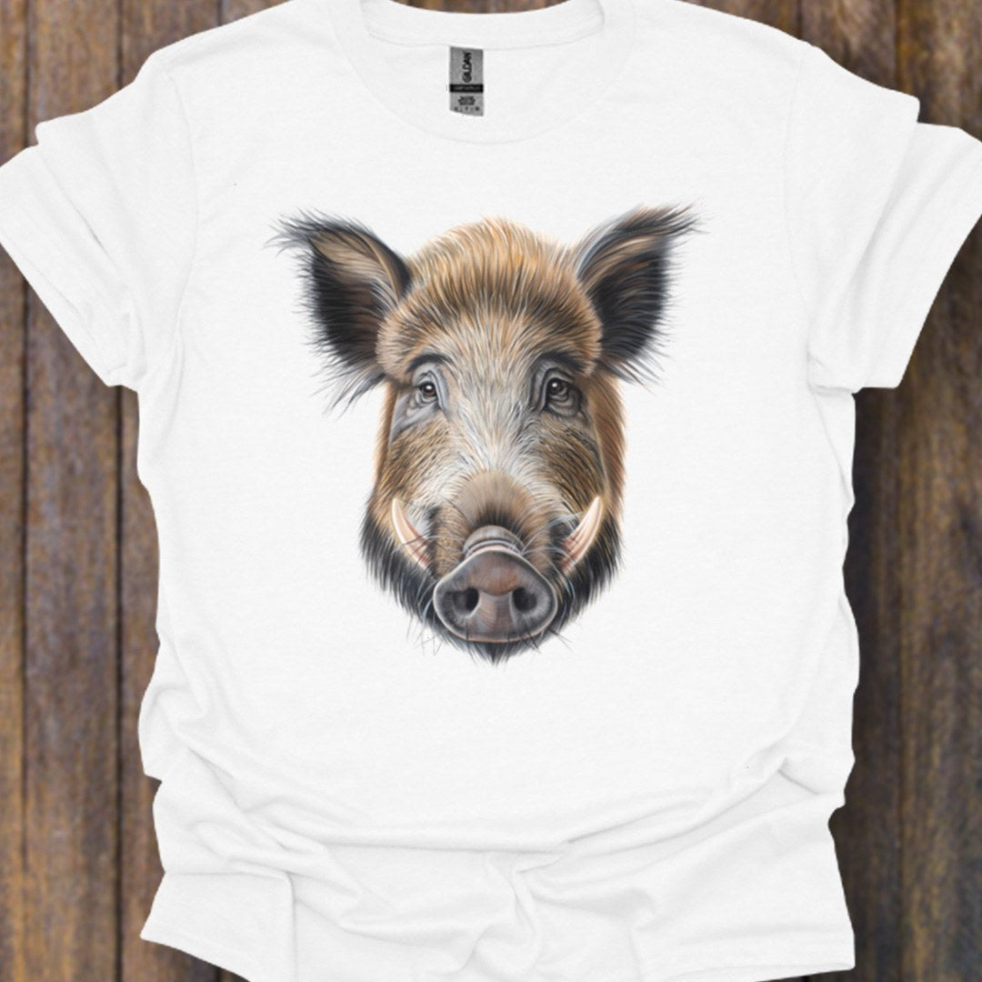 Wild zwijn beer T‑Shirt