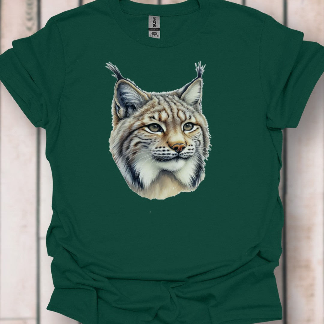 Listige lynx tijdloos T-Shirt