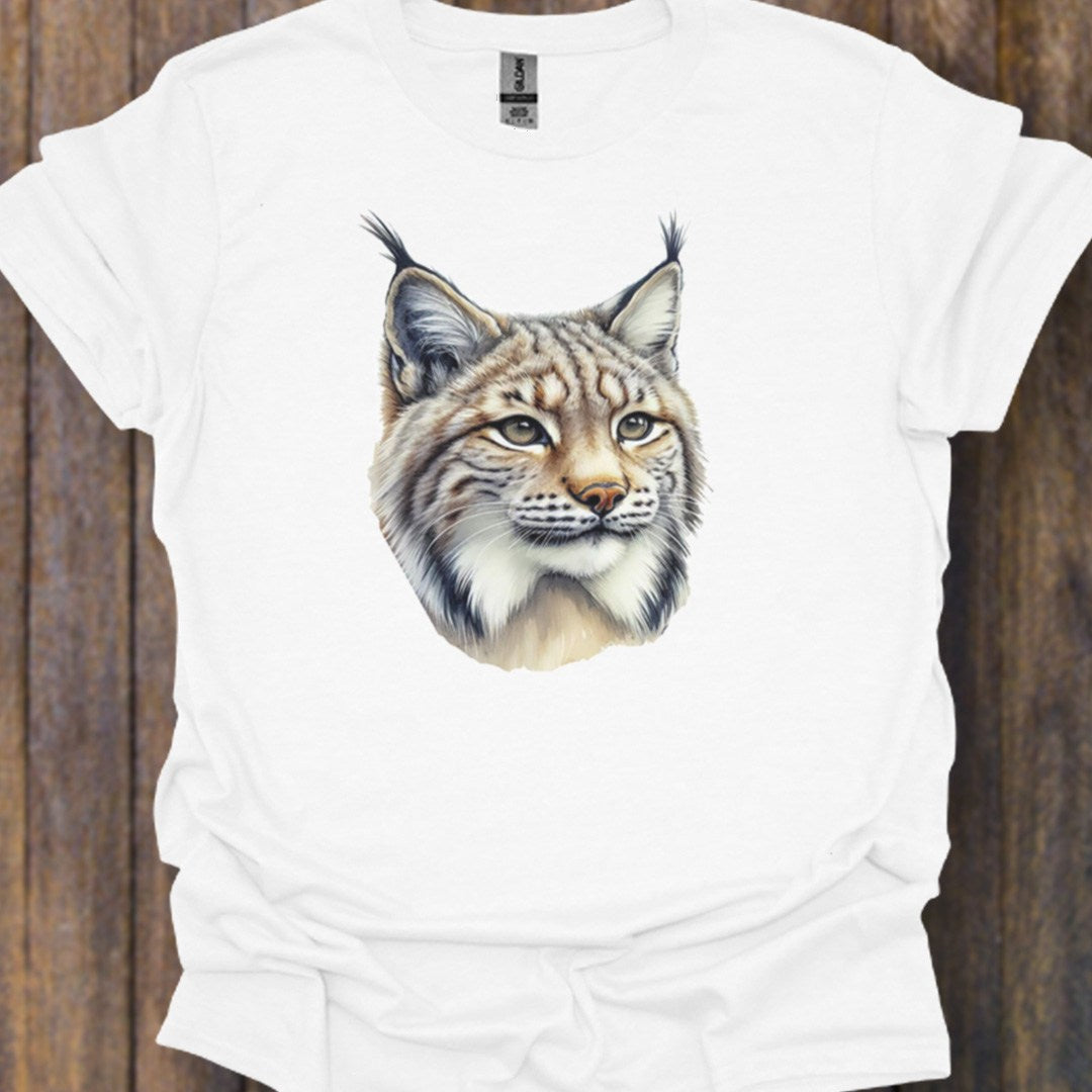 Listige lynx tijdloos T-Shirt
