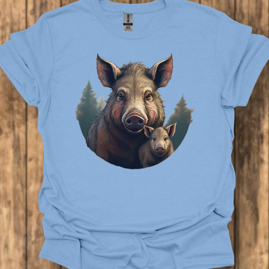 Wild Zwijn en Frisling T‑Shirt