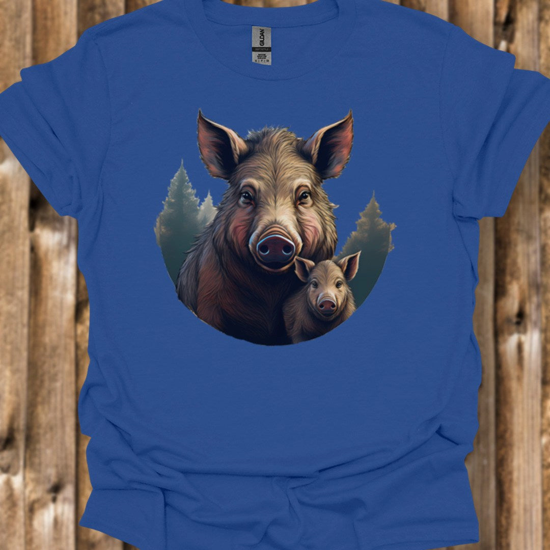 Wild Zwijn en Frisling T‑Shirt