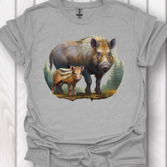 Everzwijn met Big T‑Shirt