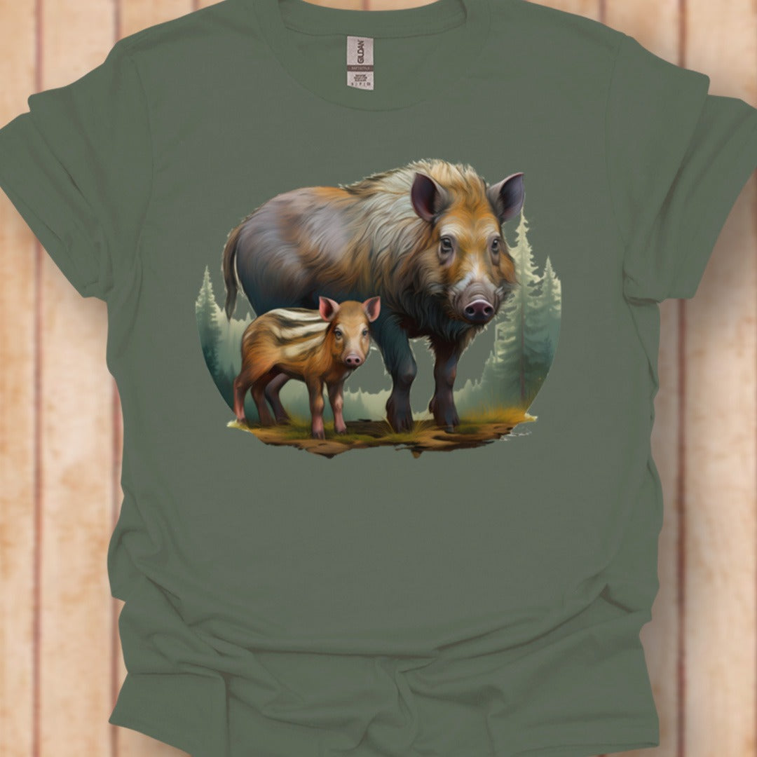 Everzwijn met Big T‑Shirt
