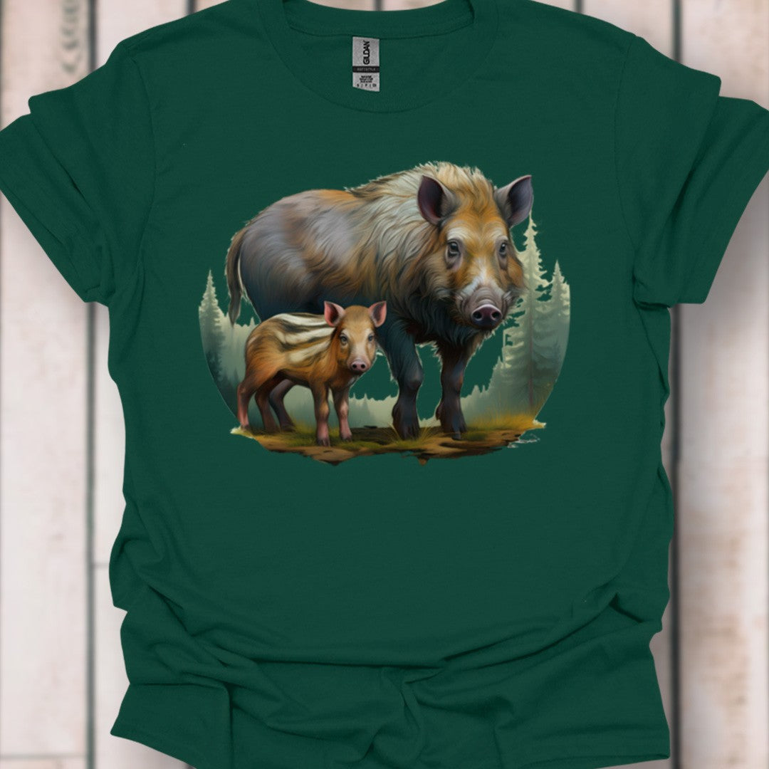 Everzwijn met Big T‑Shirt