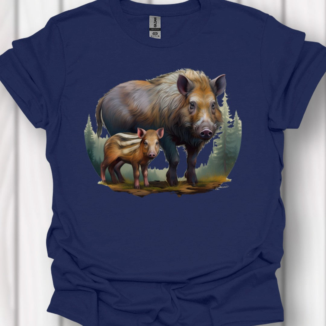 Everzwijn met Big T‑Shirt