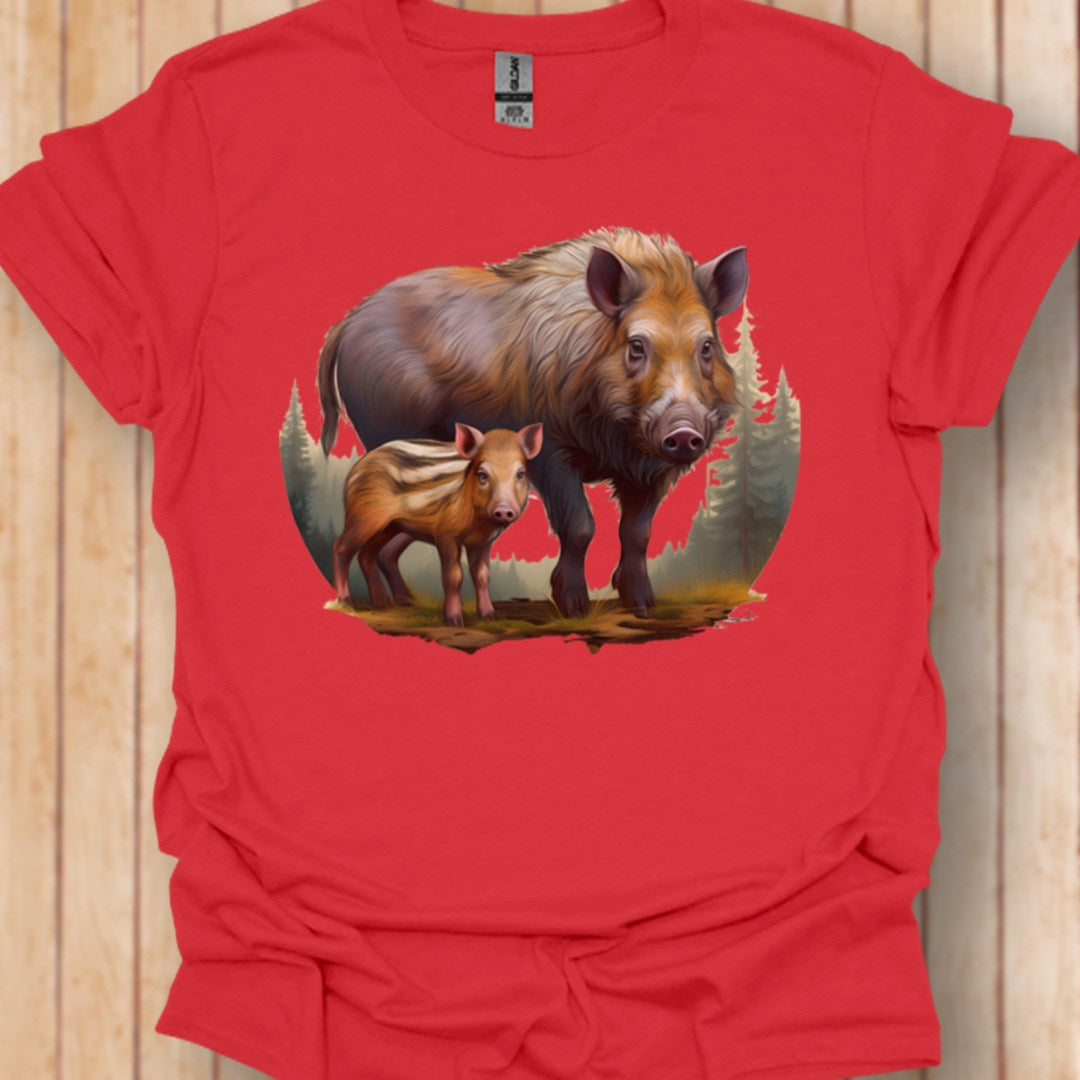 Everzwijn met Big T‑Shirt