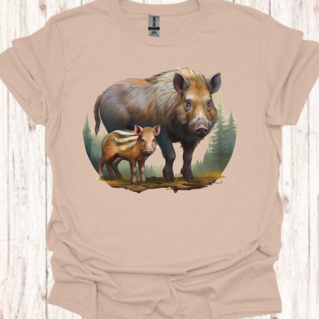 Everzwijn met Big T‑Shirt