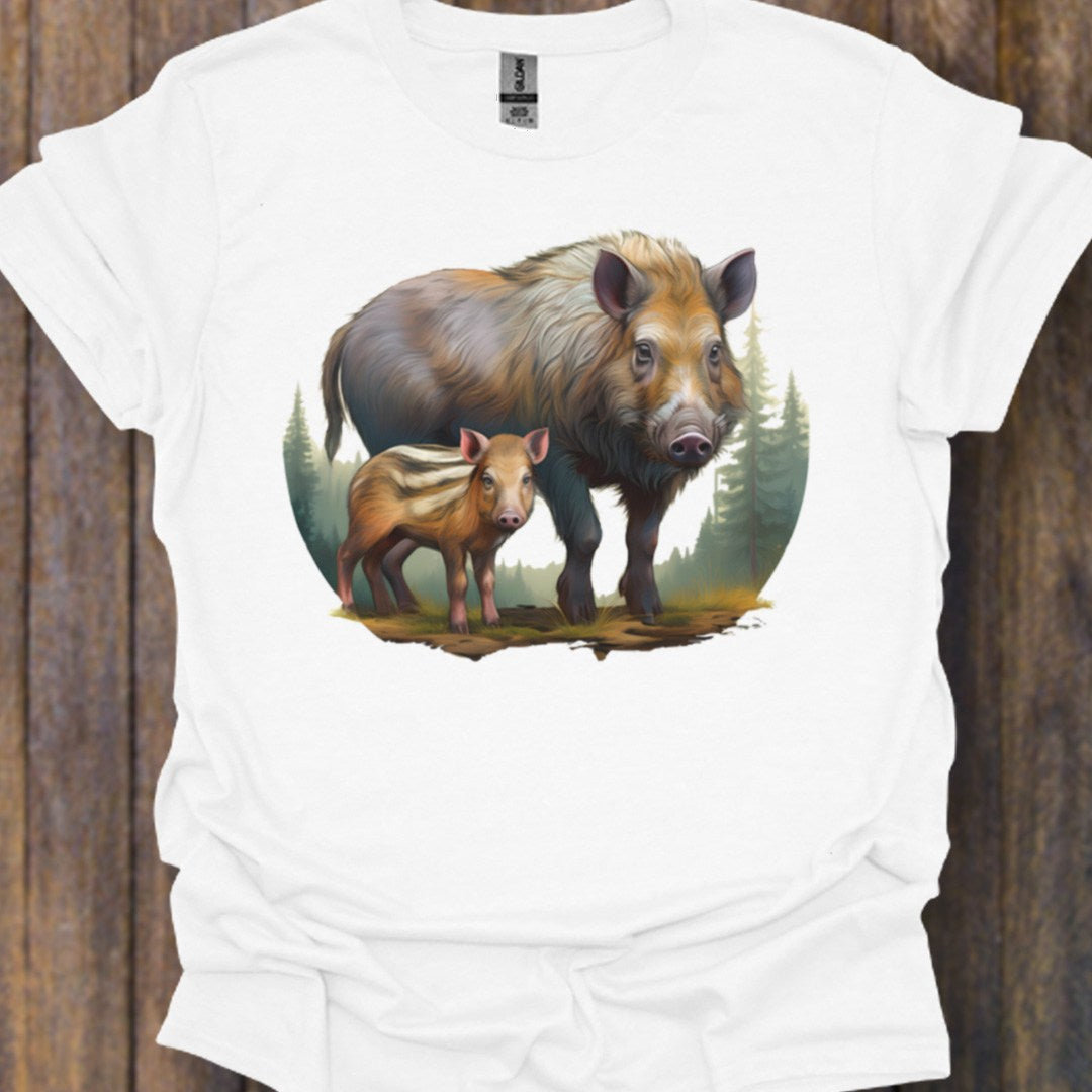 Everzwijn met Big T‑Shirt