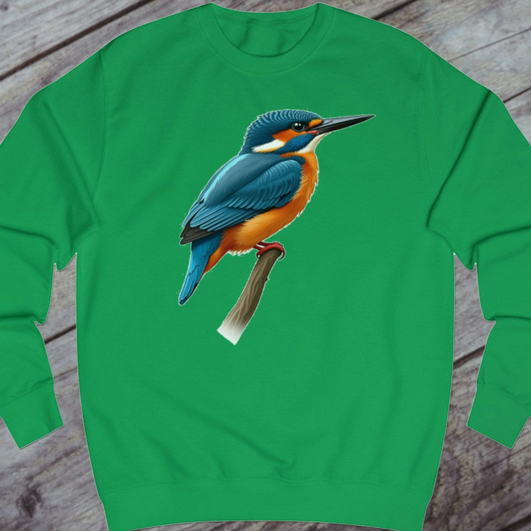 Blazing kingfisher sweatshirt