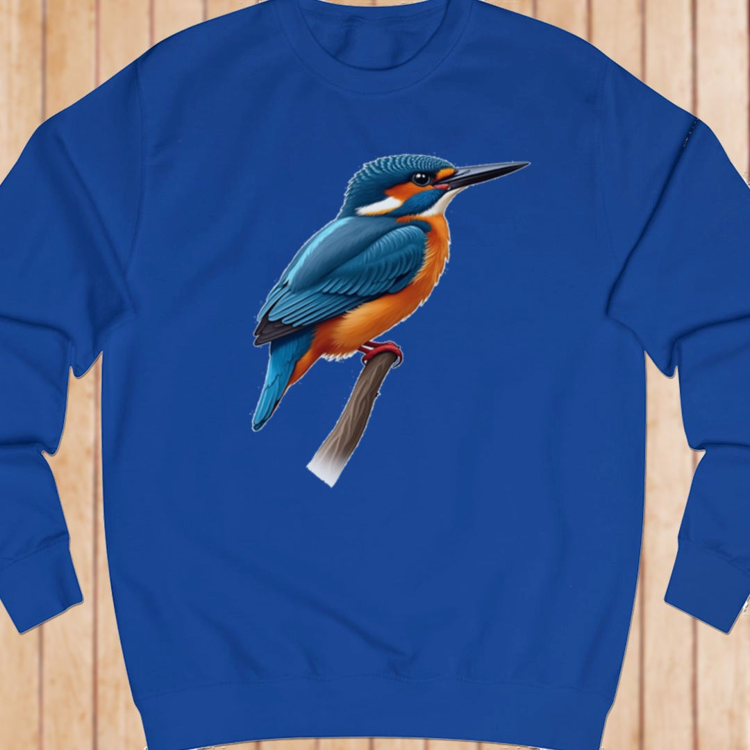 Blazing kingfisher sweatshirt