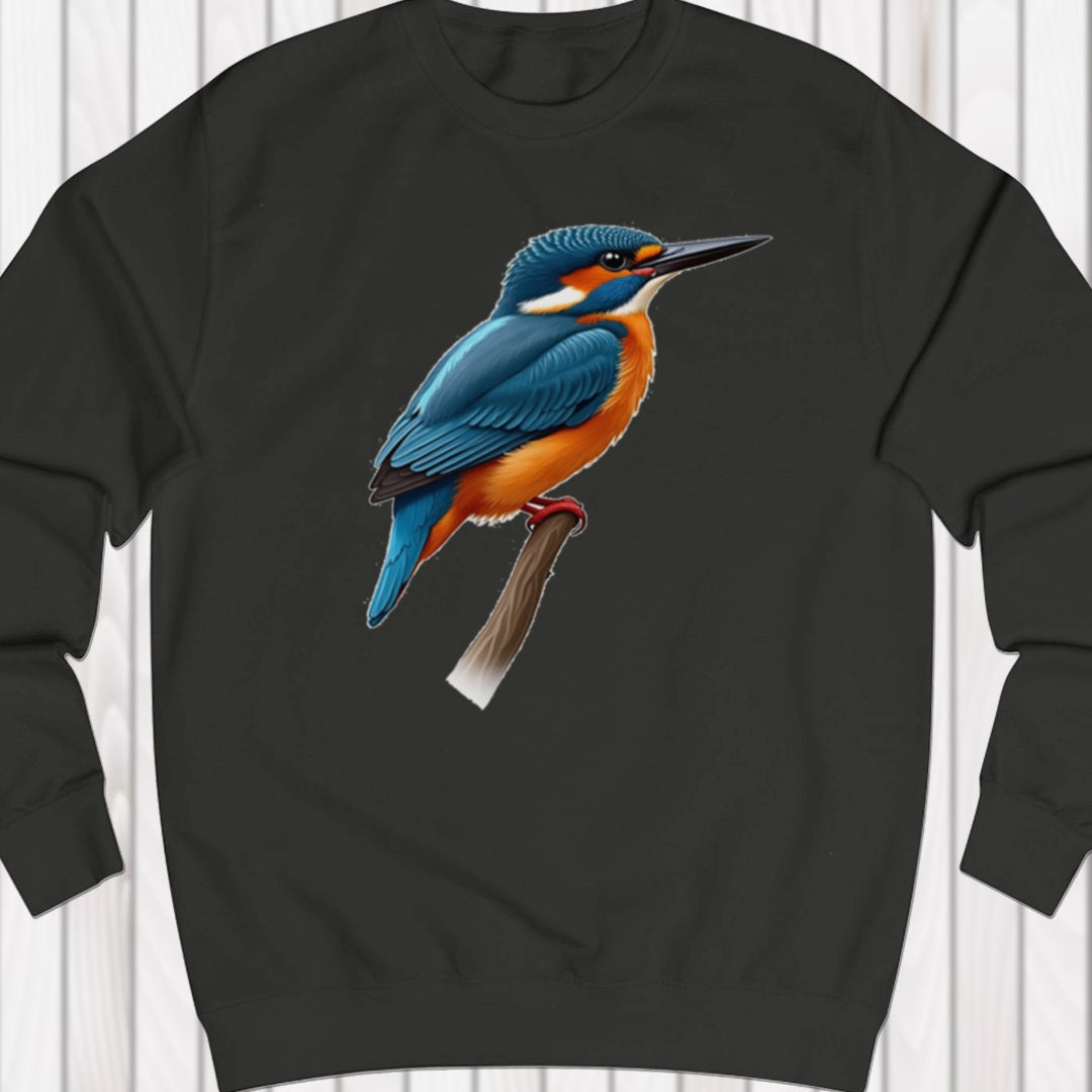 Blazing kingfisher sweatshirt