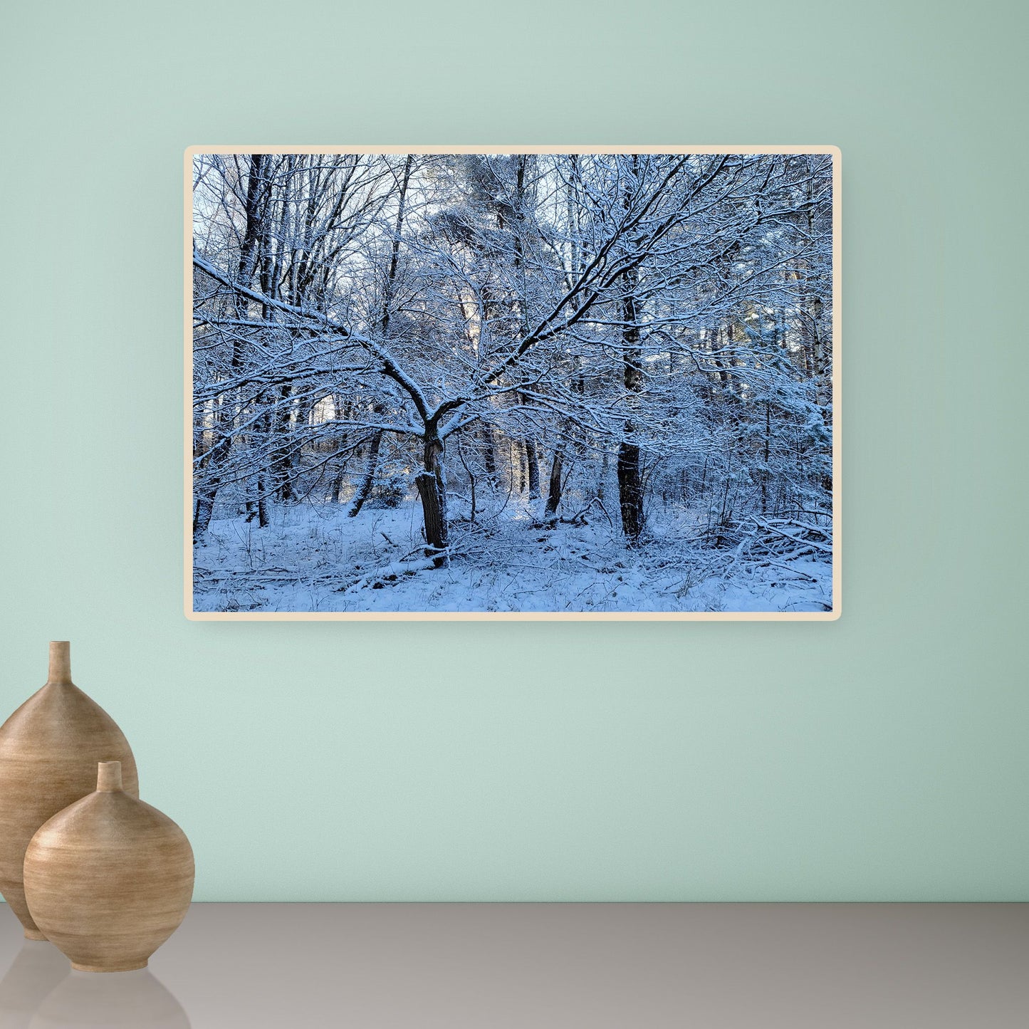 Wintermagie - Ingelijst - 70 x 50 cm