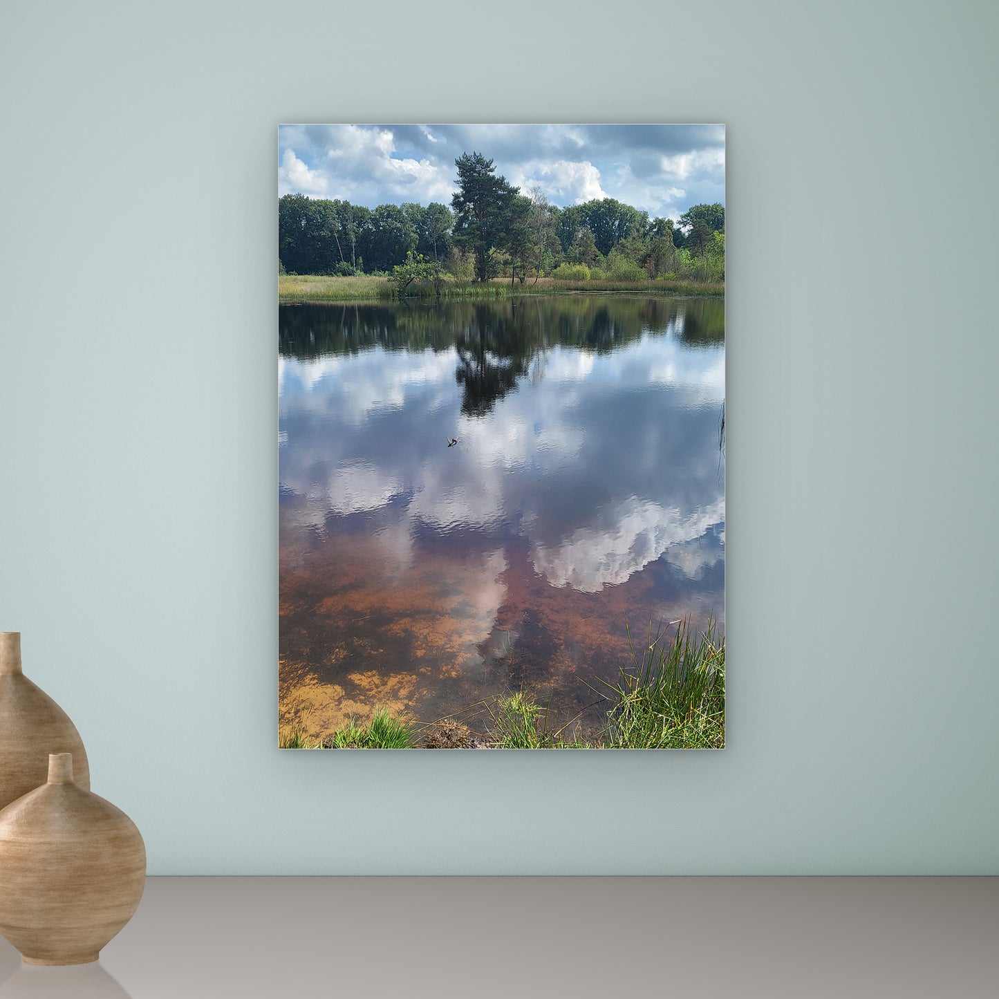 Wolkenspiegel - Aluminium - 50 x 70 cm