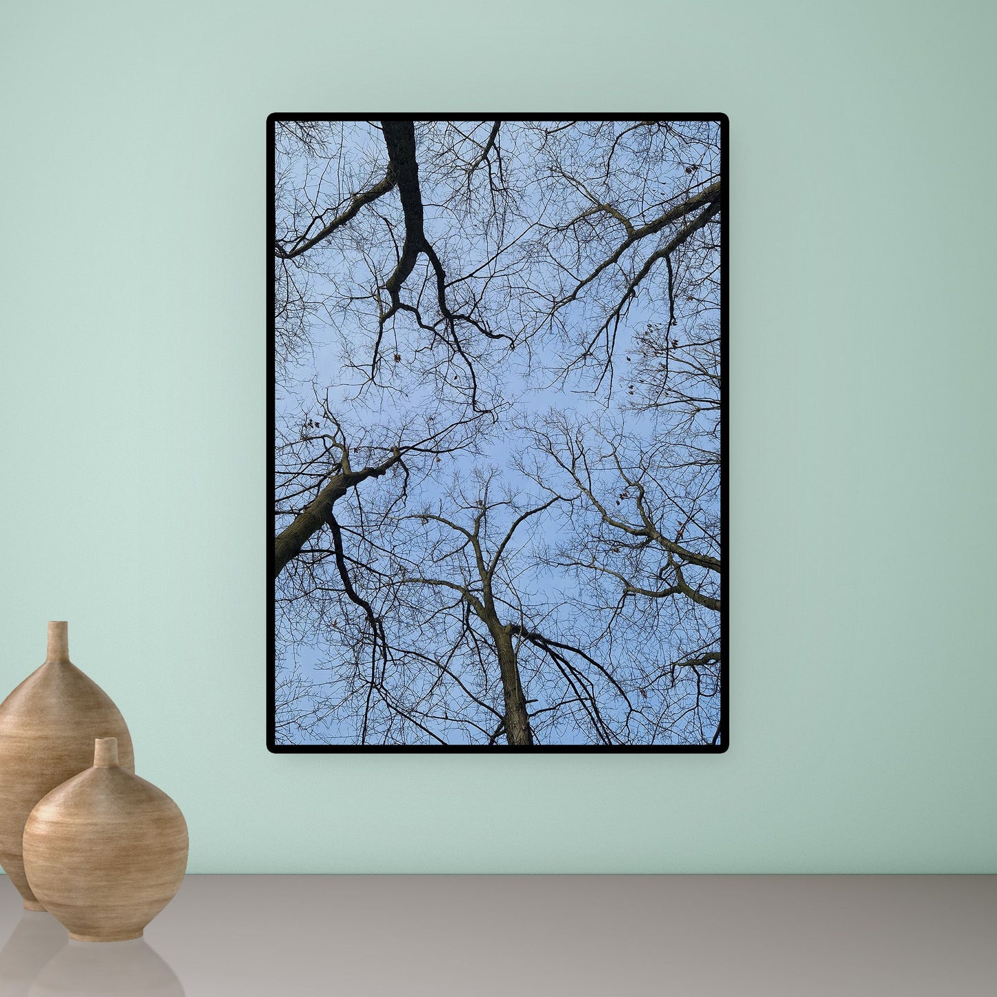 Winterkruinen - Ingelijst - 50 x 70 cm