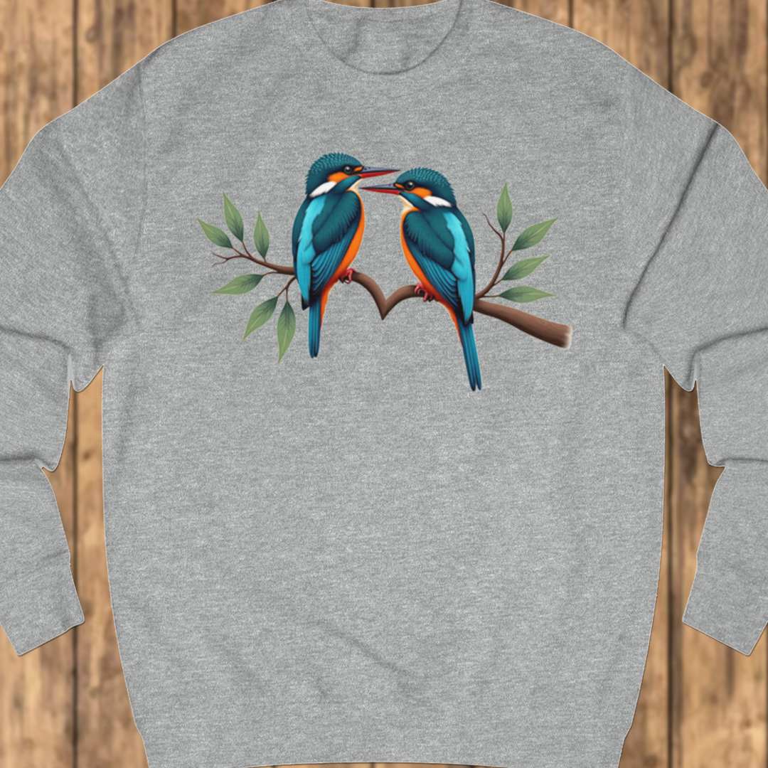 Kingfisher love sweatshirt