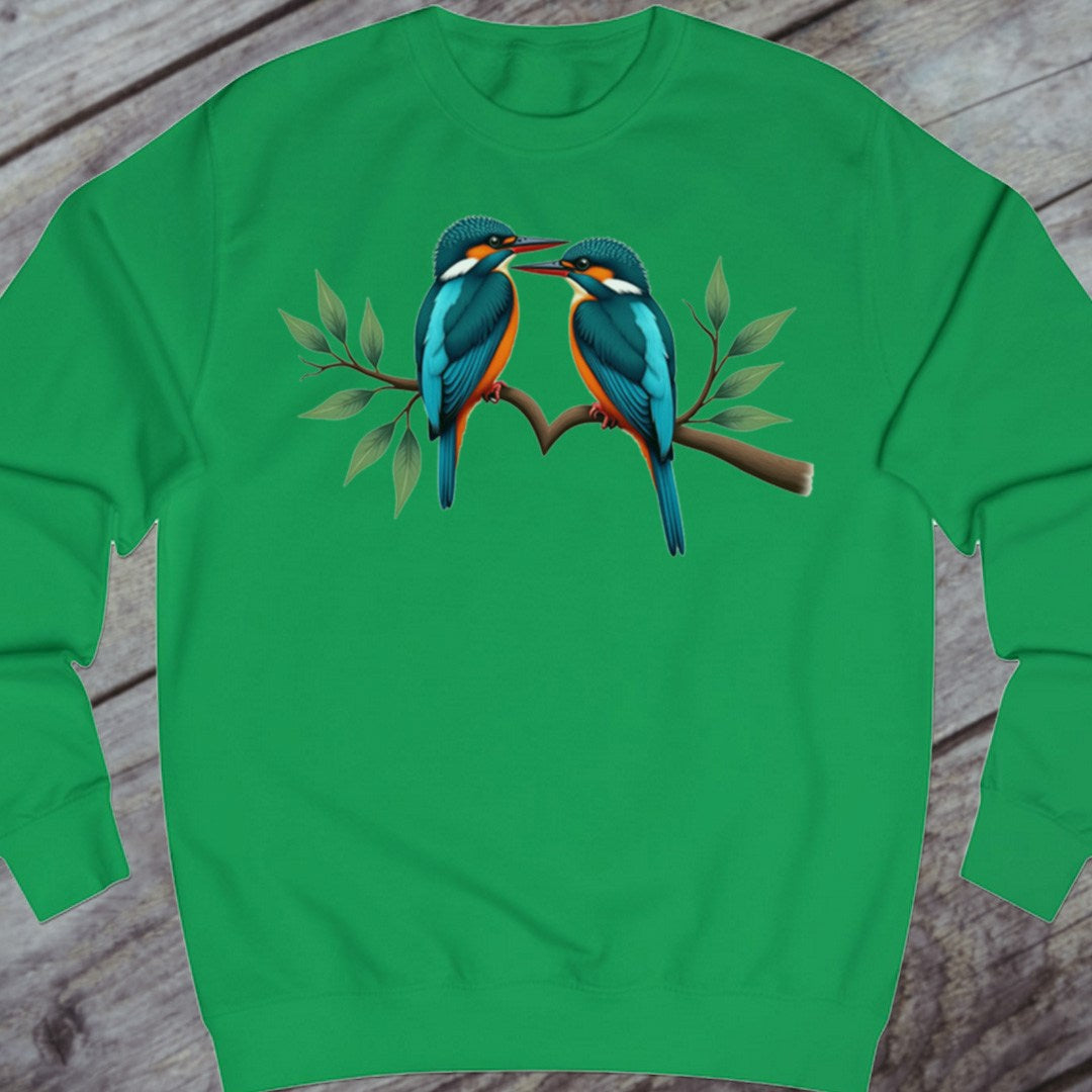 Kingfisher love sweatshirt