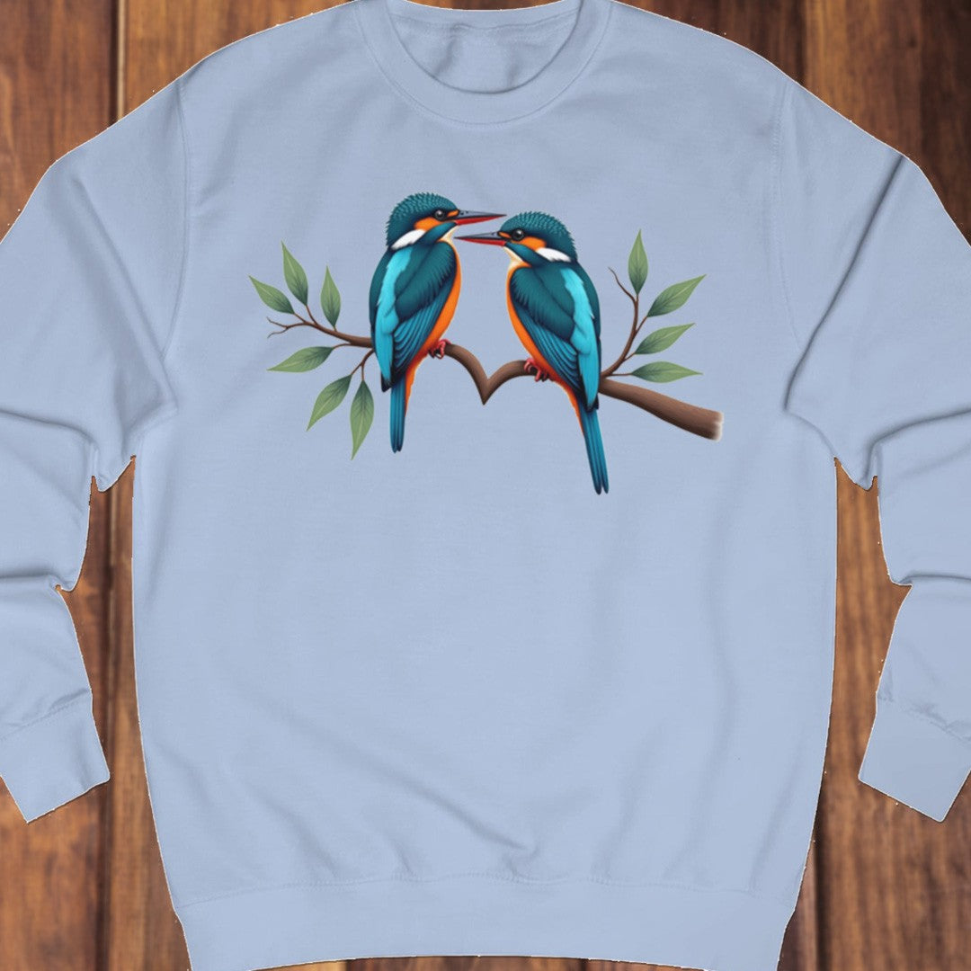 Kingfisher love sweatshirt
