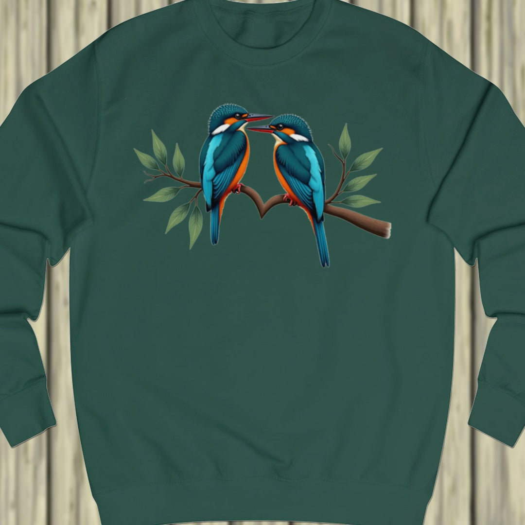 Kingfisher love sweatshirt