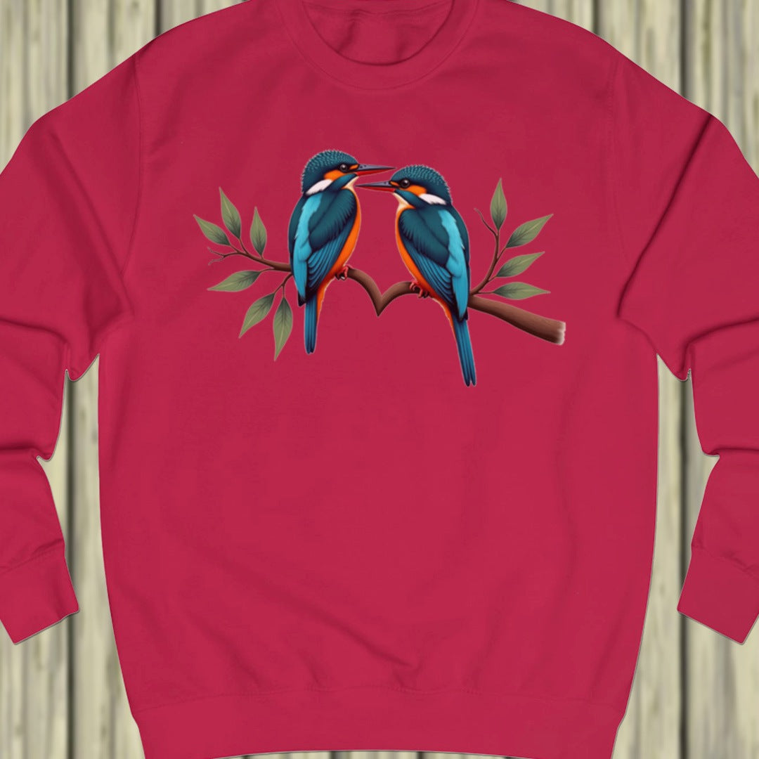 Kingfisher love sweatshirt