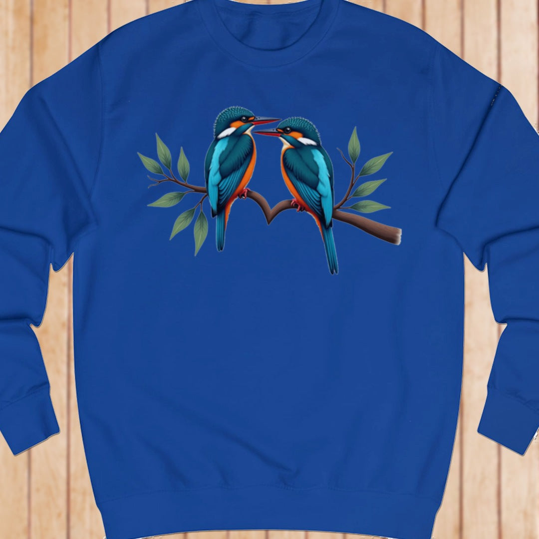 Kingfisher love sweatshirt