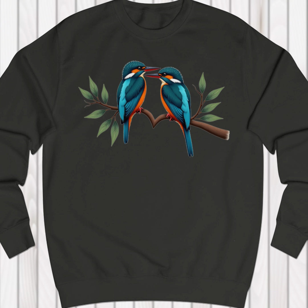 Kingfisher love sweatshirt
