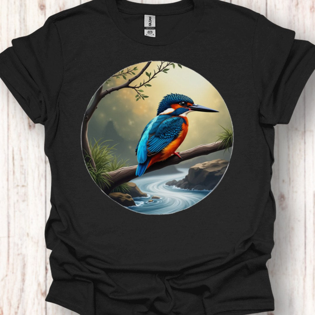 Vissende IJsvogel T‑Shirt