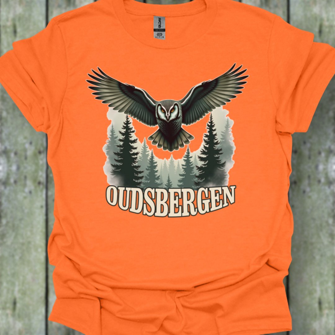 Chouette mystérieuse Oudsbergen blanc T-shirt tendance
