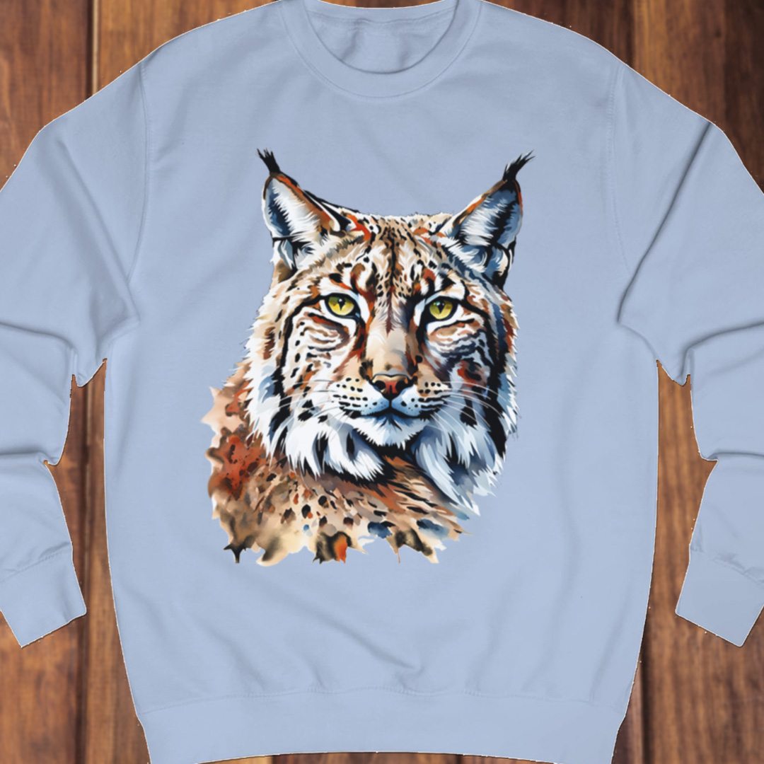 Lynx paintart sweatshirt