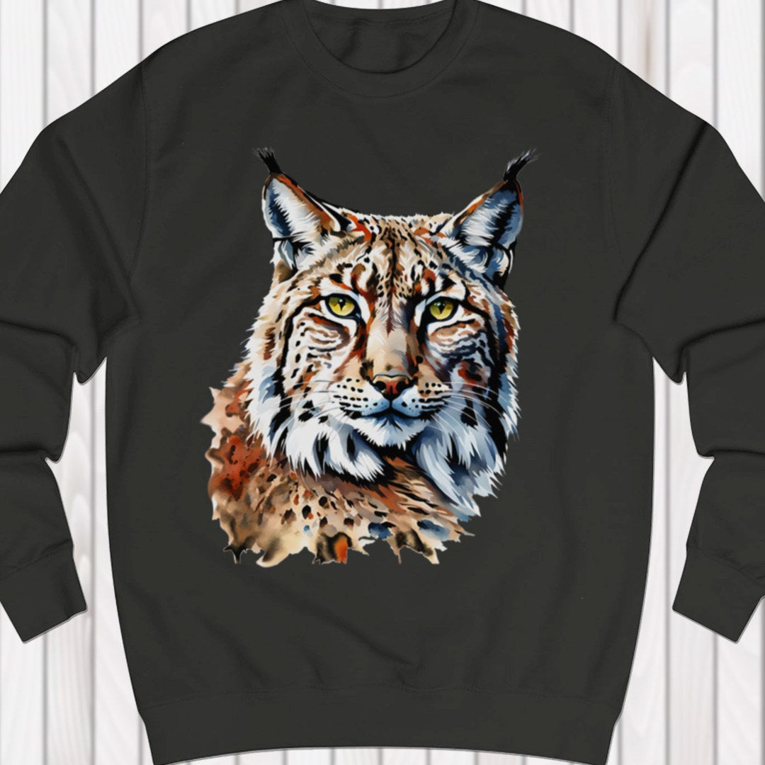 Lynx paintart sweatshirt