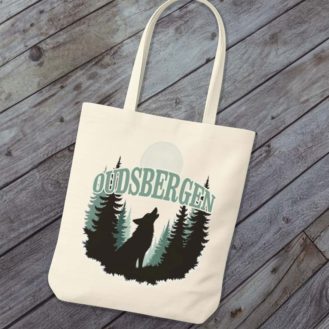 Wolf Volle Maan Oudsbergen Tote Bag