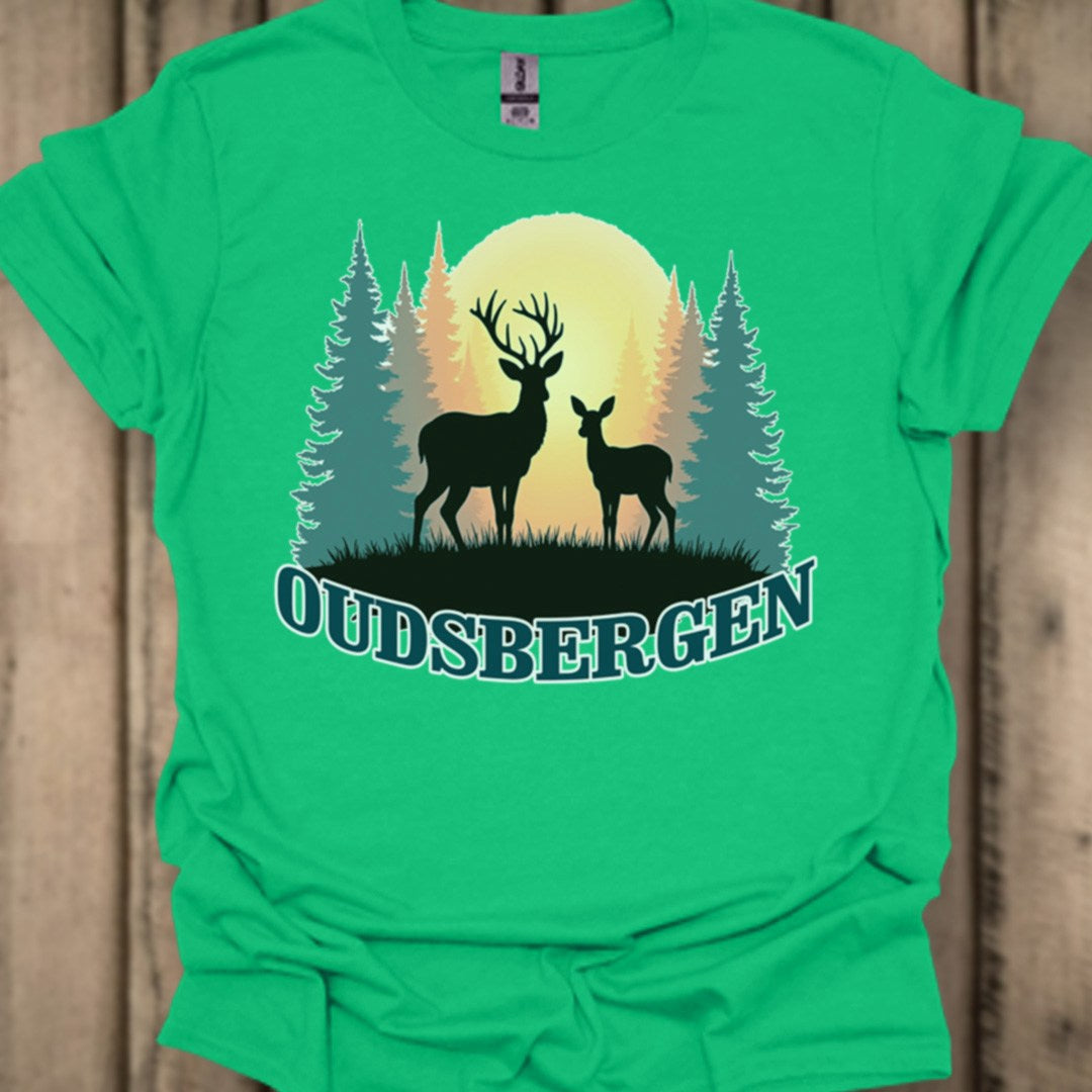 Biche et faon Oudsbergen T-shirt tendance