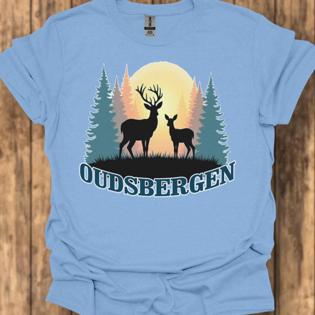 Biche et faon Oudsbergen T-shirt tendance