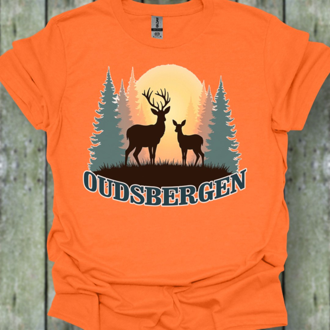 Biche et faon Oudsbergen T-shirt tendance