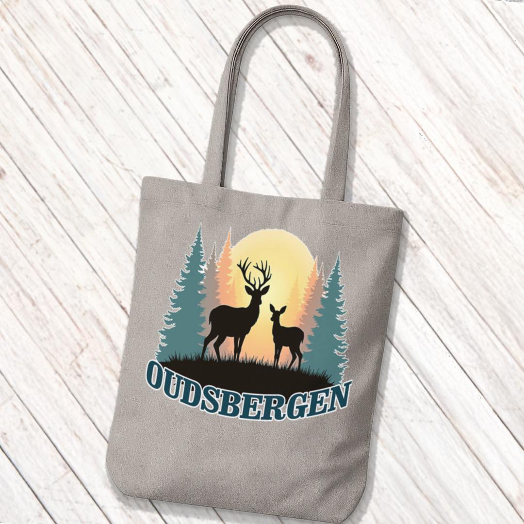 Moeder Hert en Kalf Oudsbergen Tote Bag