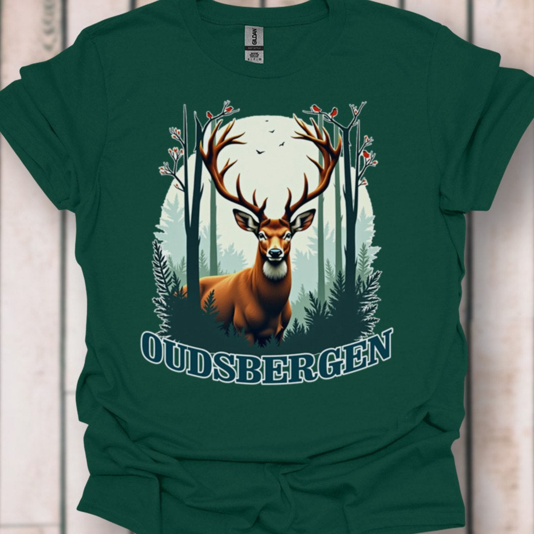 Cerf majestueux Oudsbergen T-shirt intemporel