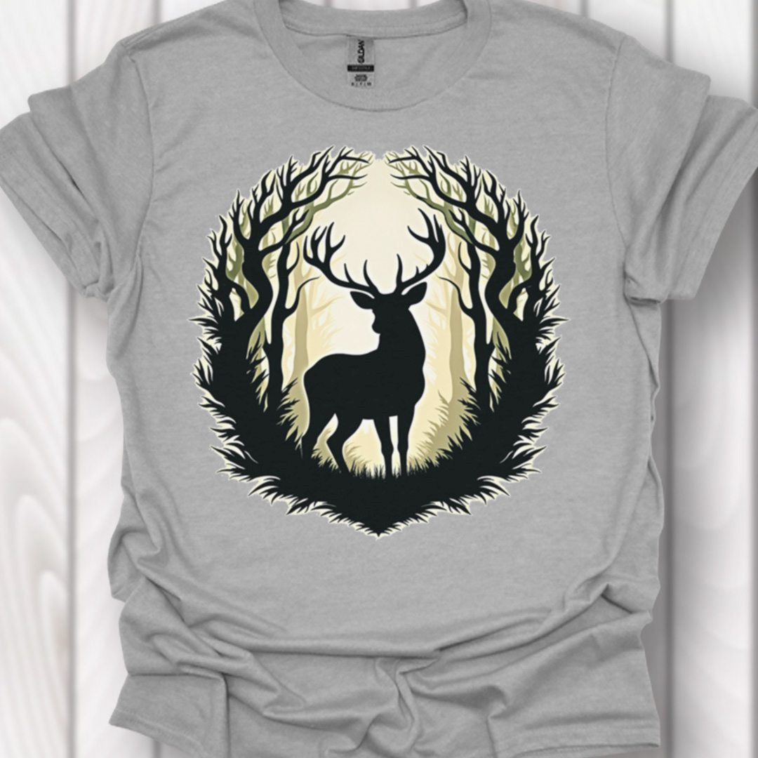 Cerf imposant T-shirt tendance