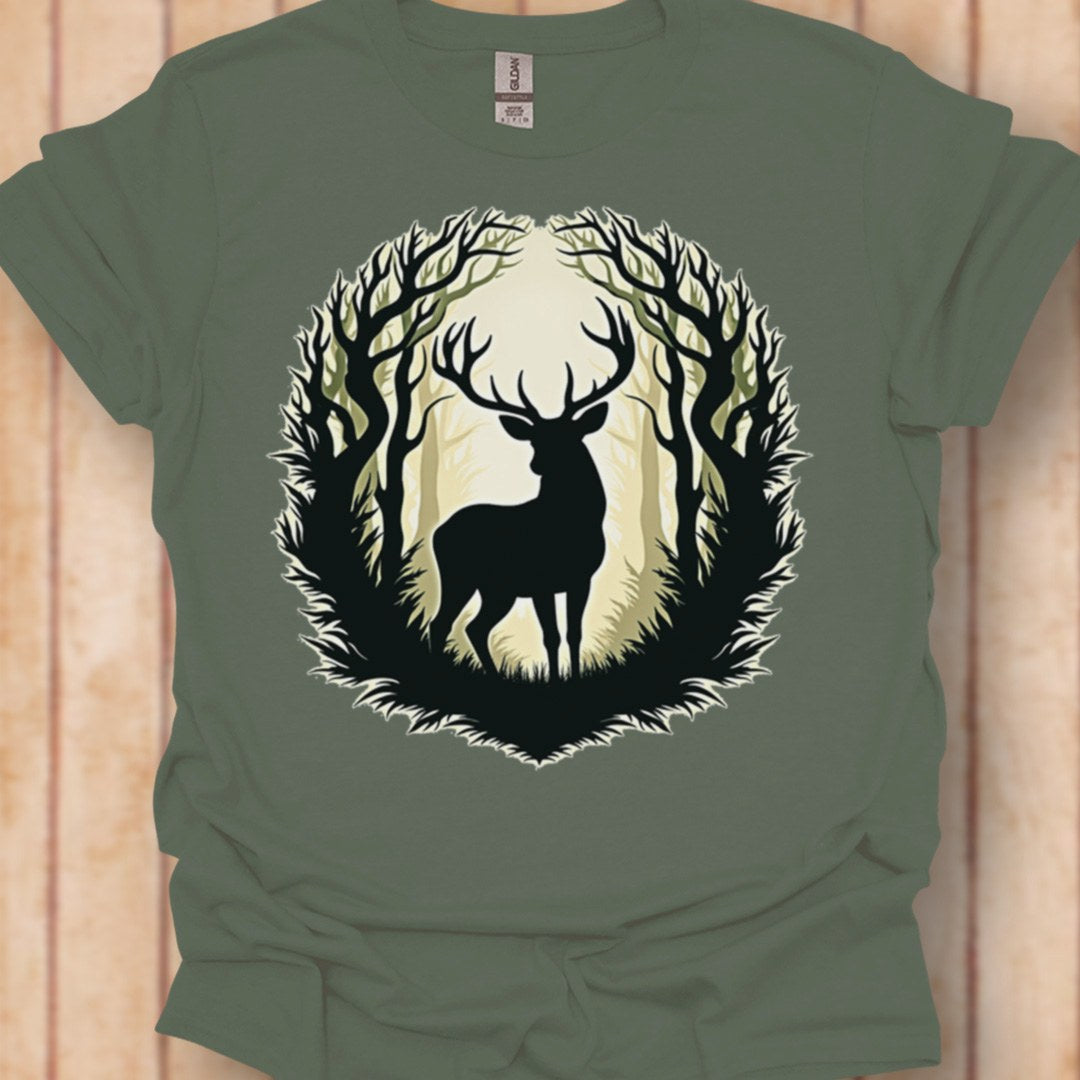 Cerf imposant T-shirt tendance