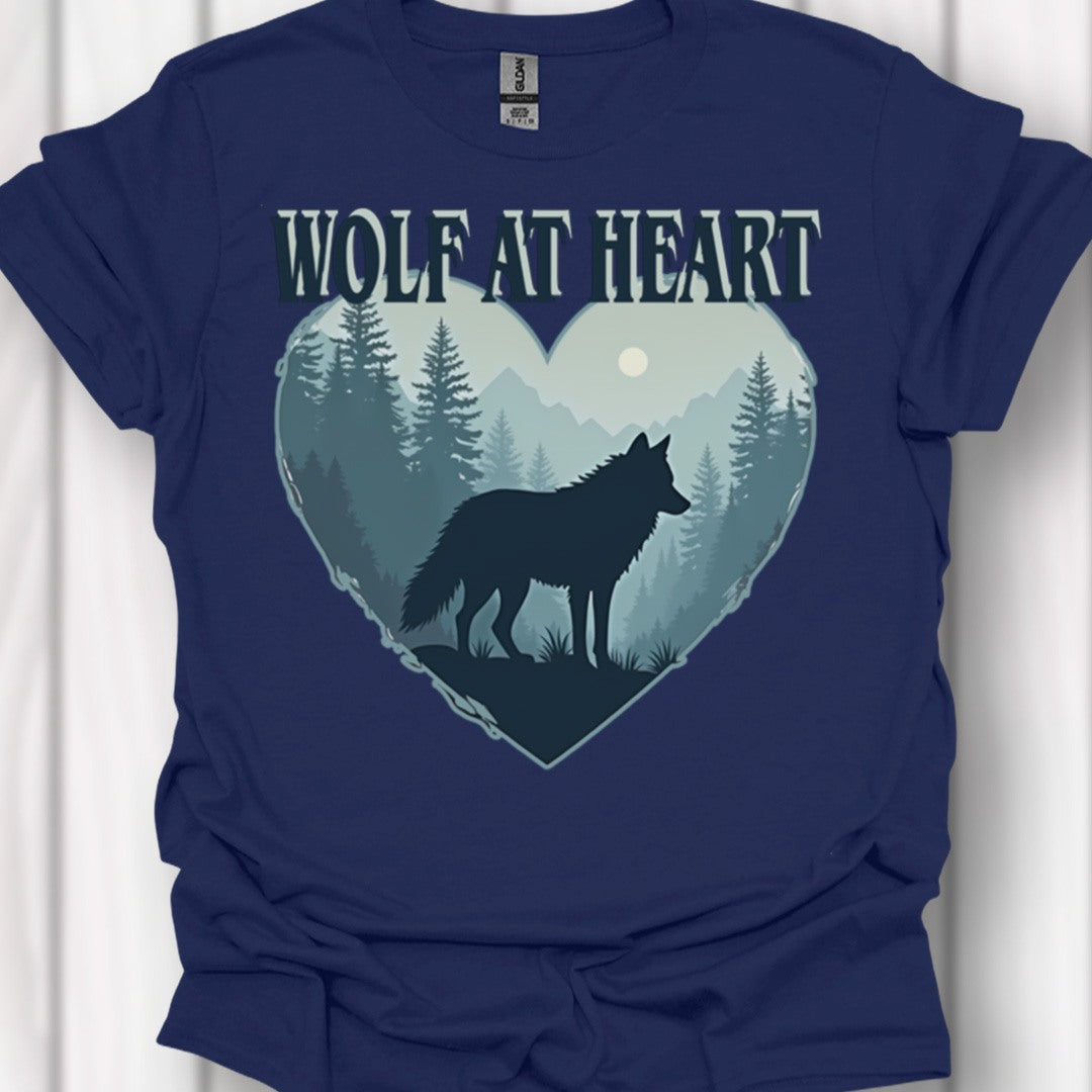 Wolf at Heart timeless T-shirt