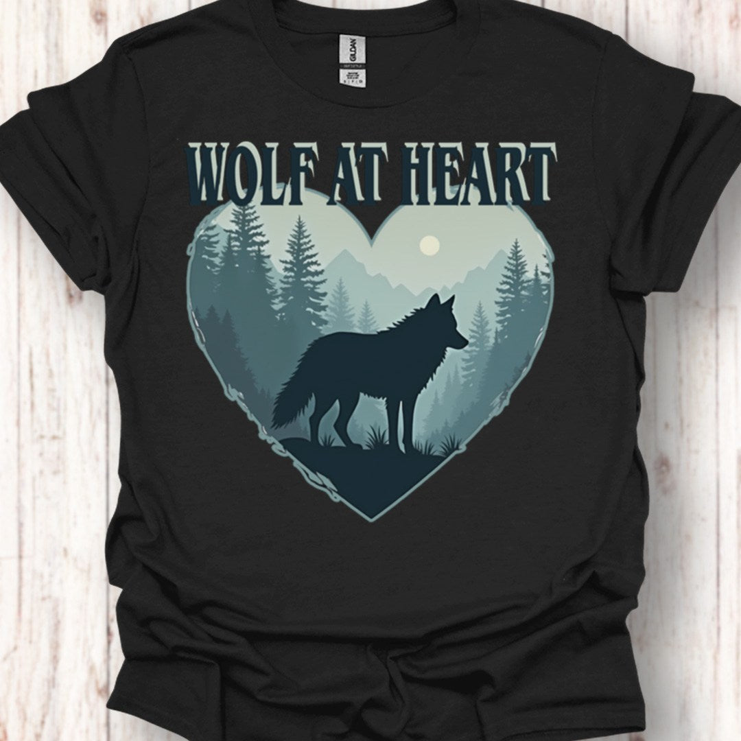 Wolf at Heart timeless T-shirt