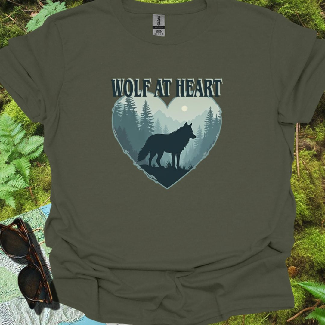 Wolf at Heart T-shirt tijdloos