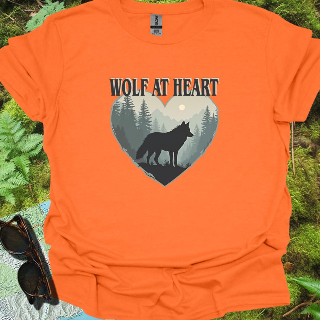 Wolf at Heart T-shirt trendy