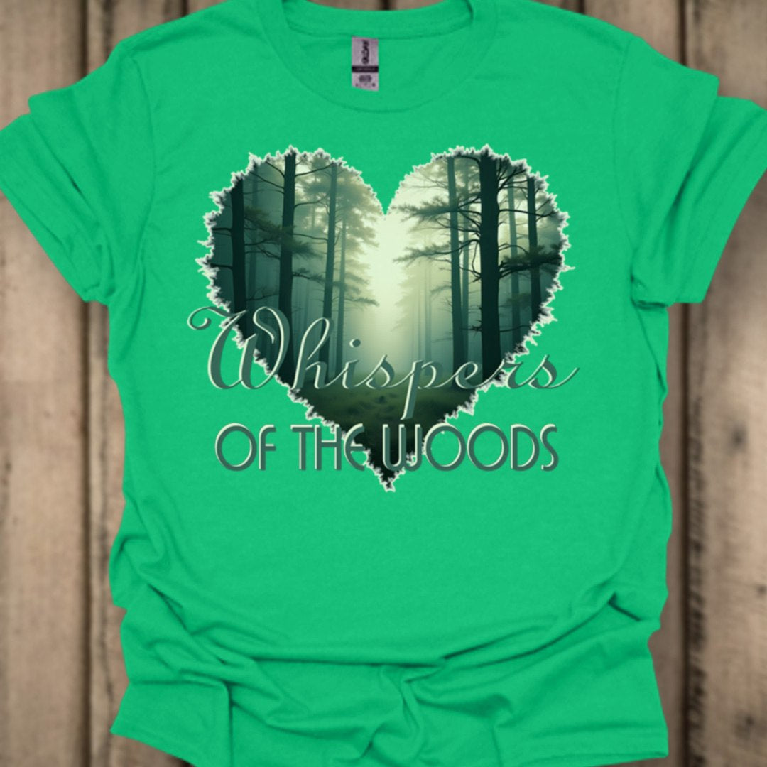 Whispers of the Woods trendy T-shirt