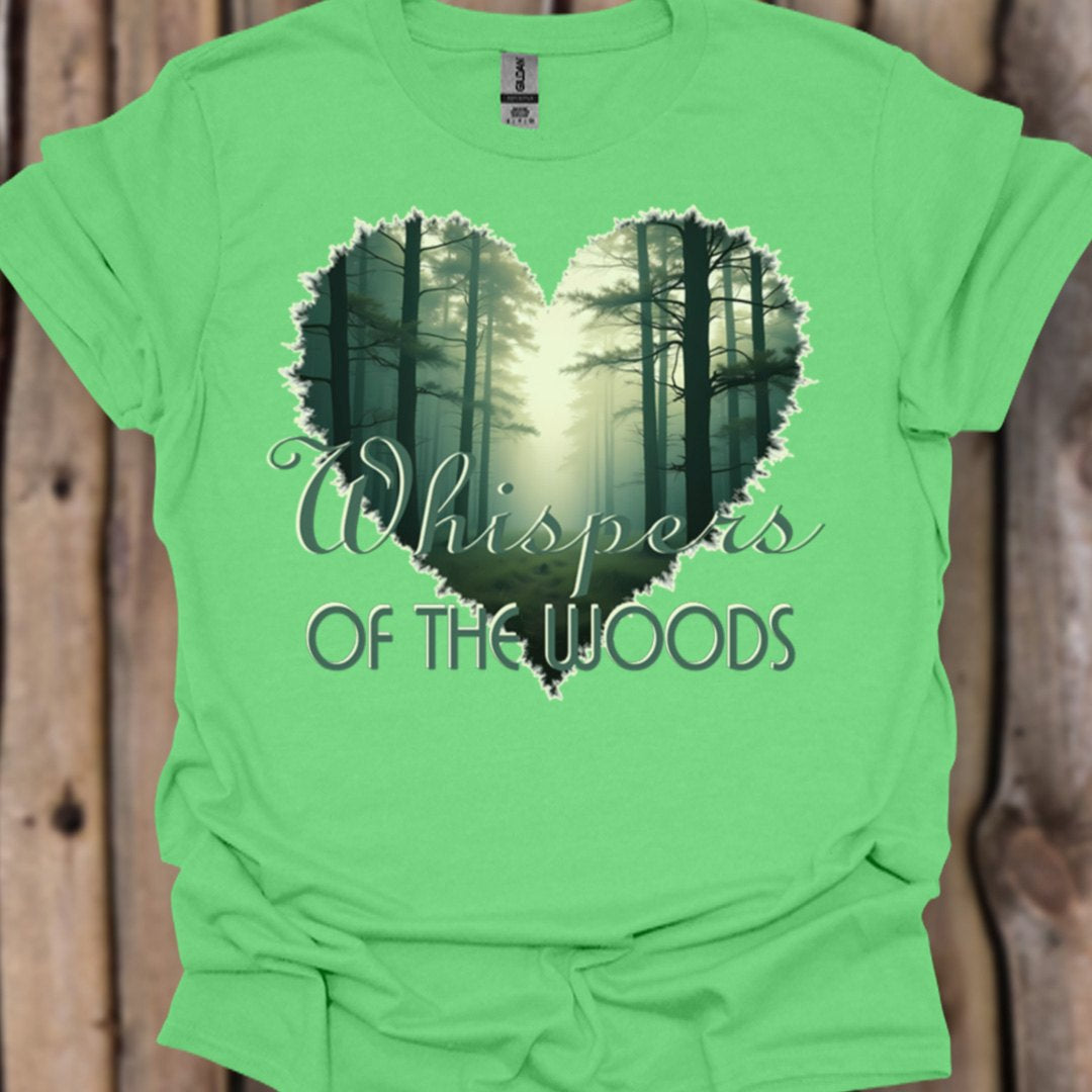 Whispers of the Woods trendy T-shirt